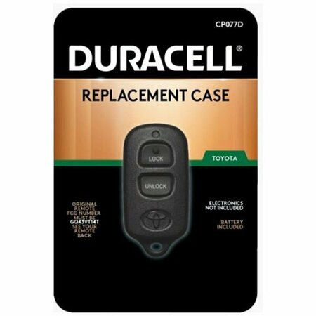 HILLMAN Duracell 449707 Remote Replacement Case, 4-Button 9977310